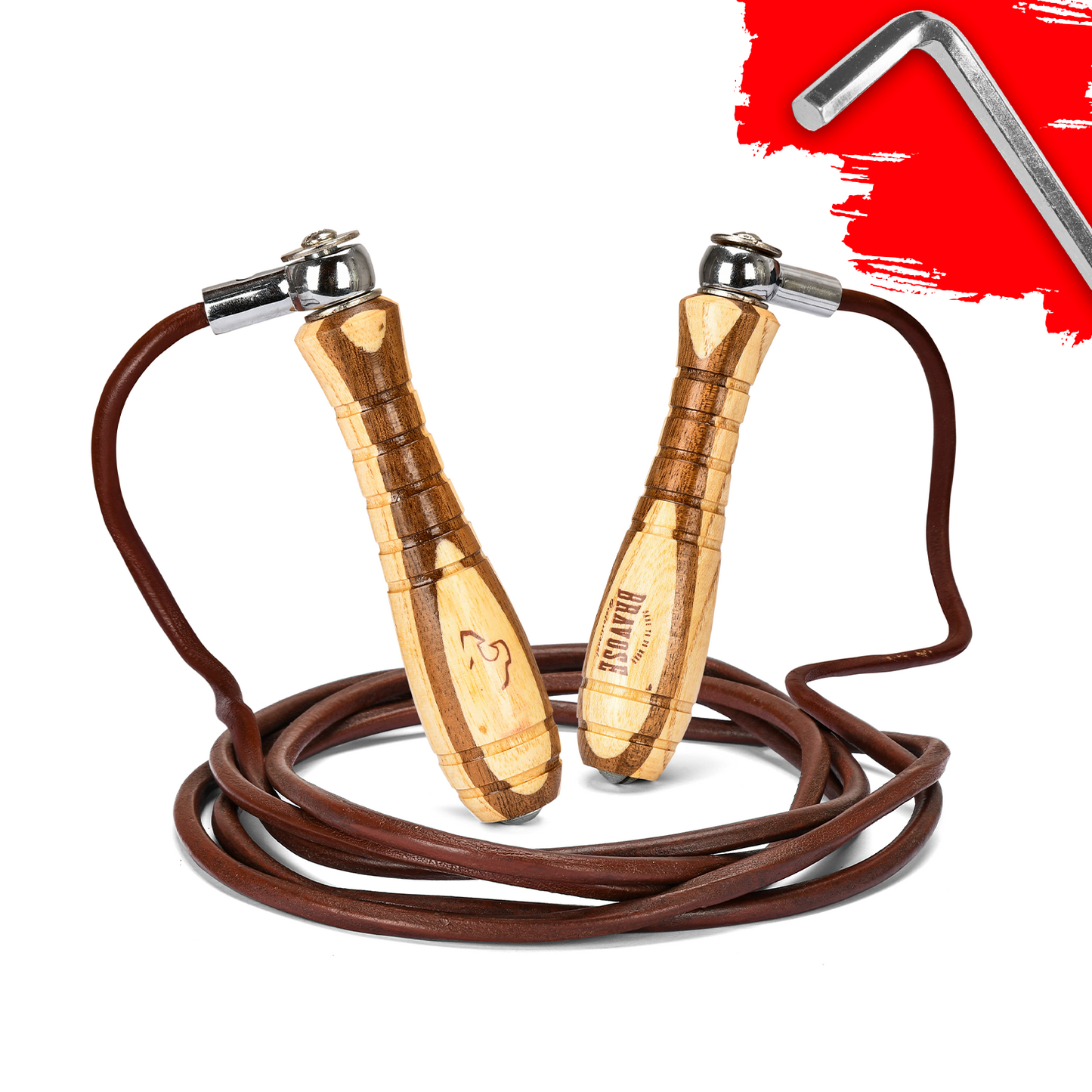 leather skipping rope