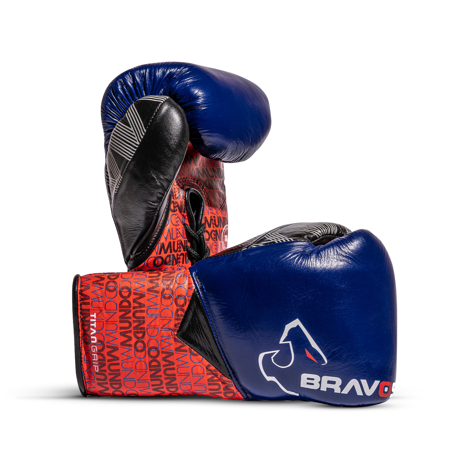 Titan Grip Splatter premium quality real leather boxing gloves Lace up