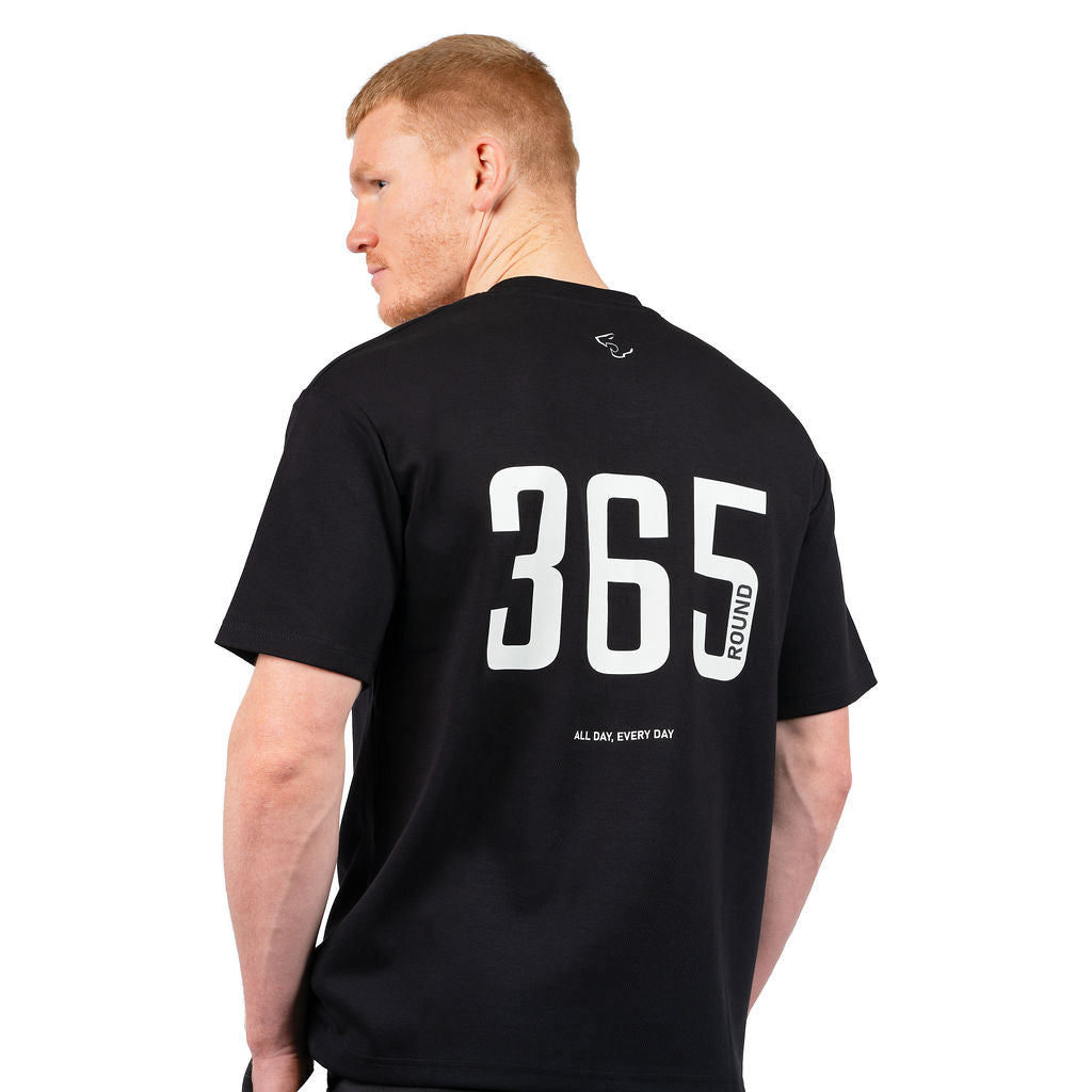 365 Oversized T-Shirt - Black
